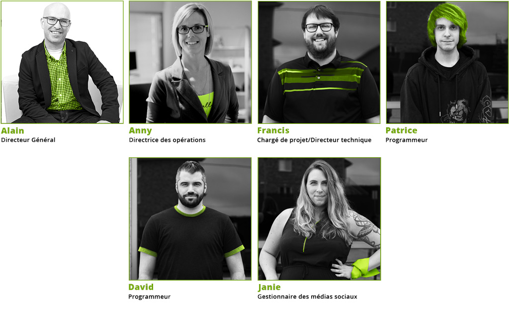 Notre équipe d'experts en SEO à Gatineau, Montréal, Sherbrooke et partout au Québec